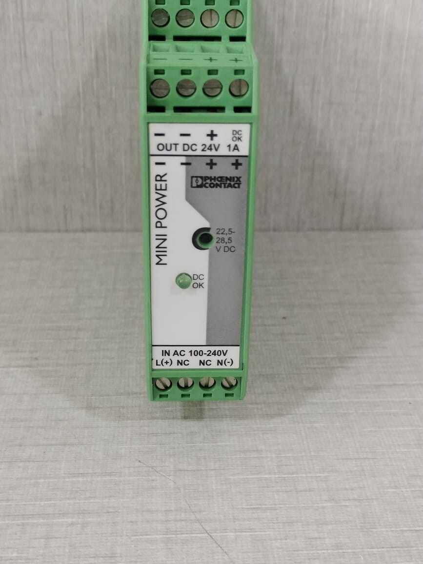 Phoenix Contact MINI-PS-100-240AC/24DC/1 PHOENIX CONTACT MINI-PS-100-240AC/24DC/1 2938840 POWER SUPPLY 2