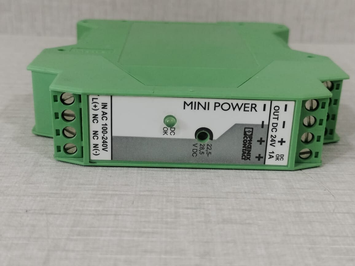 Phoenix Contact MINI-PS-100-240AC/24DC/1 PHOENIX CONTACT MINI-PS-100-240AC/24DC/1 2938840 POWER SUPPLY 3