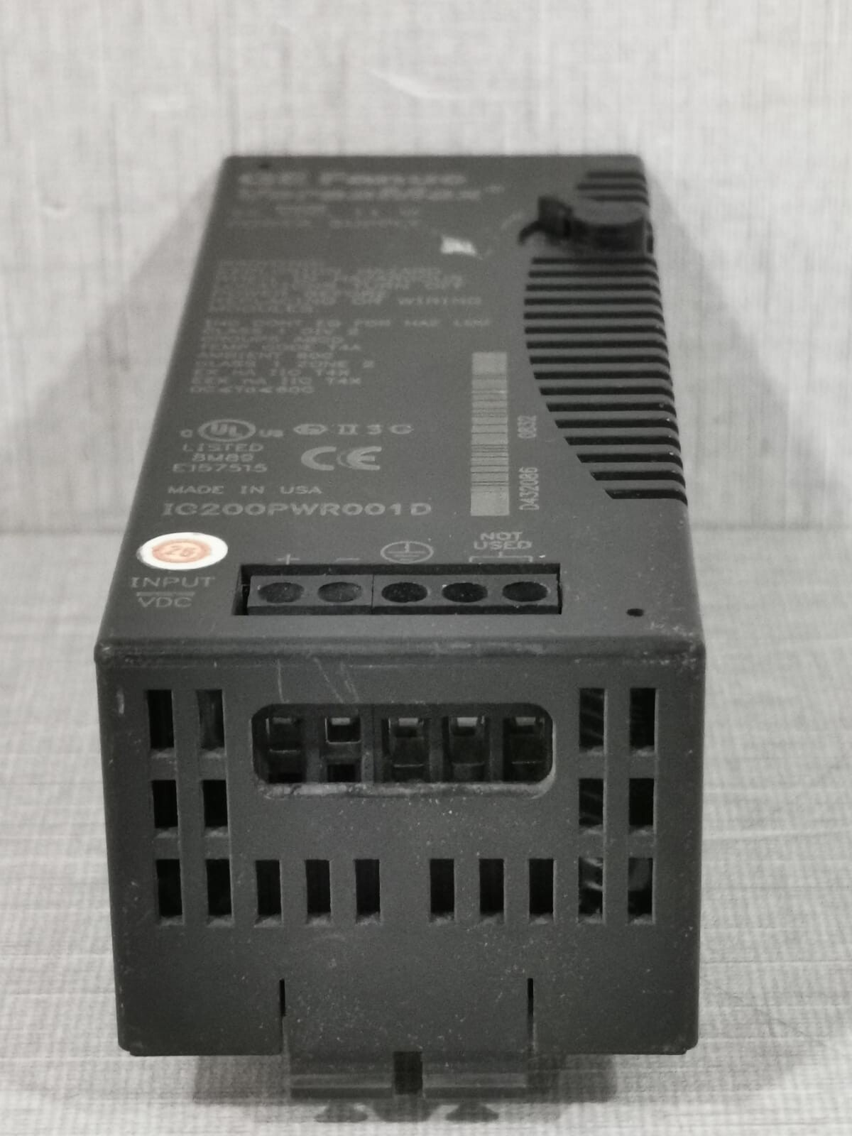 GE Fanuc IC200PWR001D GE Fanuc VersaMax IC200PWR001D POWER SUPPLY 6
