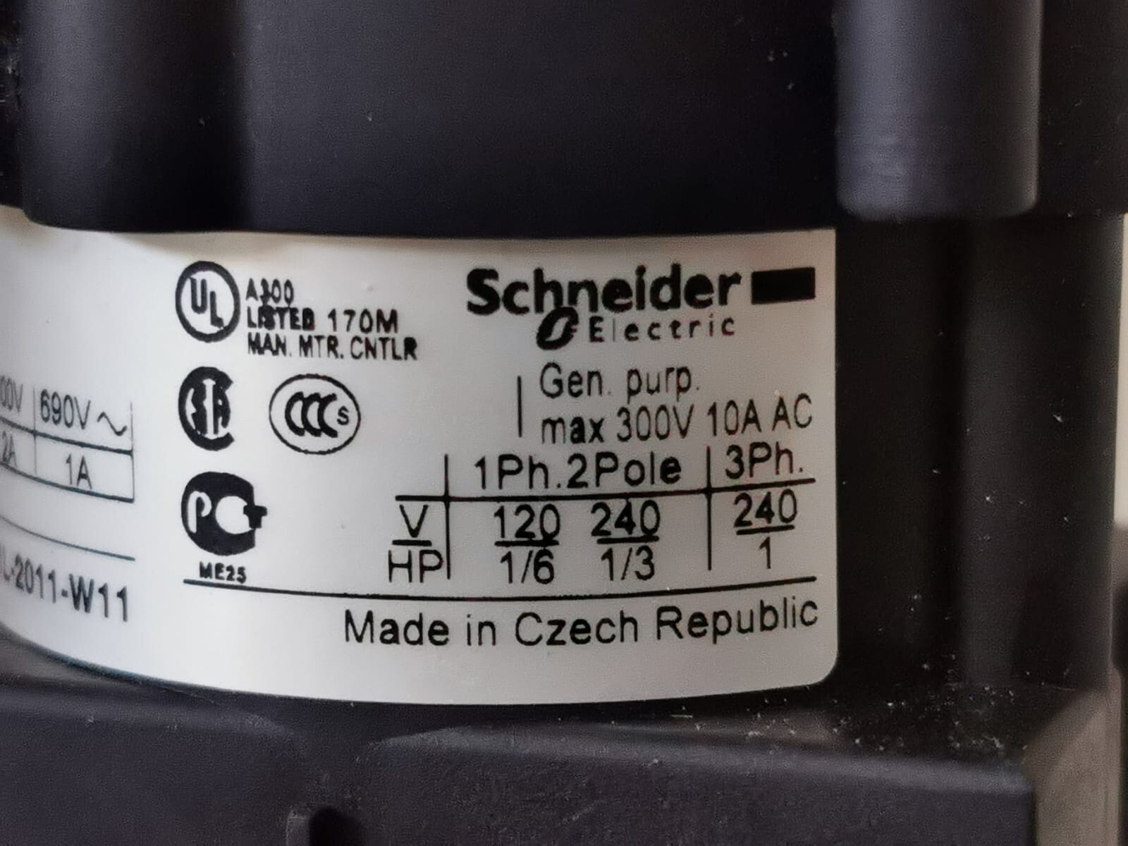 Schneider Electric K1F027MLH SCHNEIDER ELECTRIC K1F027MLH Cam Switches 3