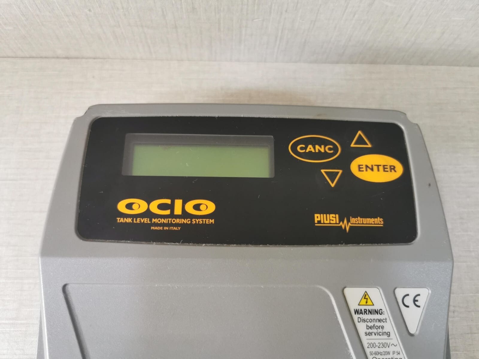 OCIO F00755160 OCIO TANK LEVEL MONITORING SYSTEM F00755160 230V 50/60Hz 4