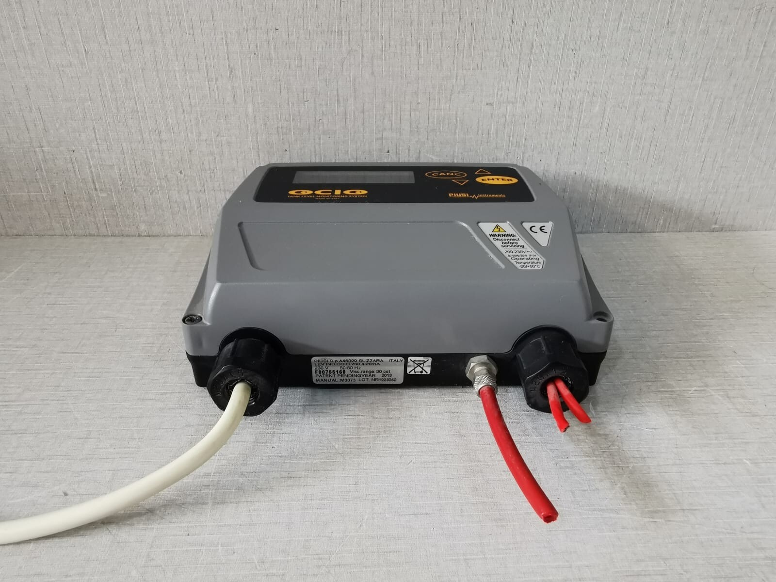 OCIO F00755160 OCIO TANK LEVEL MONITORING SYSTEM F00755160 230V 50/60Hz 8