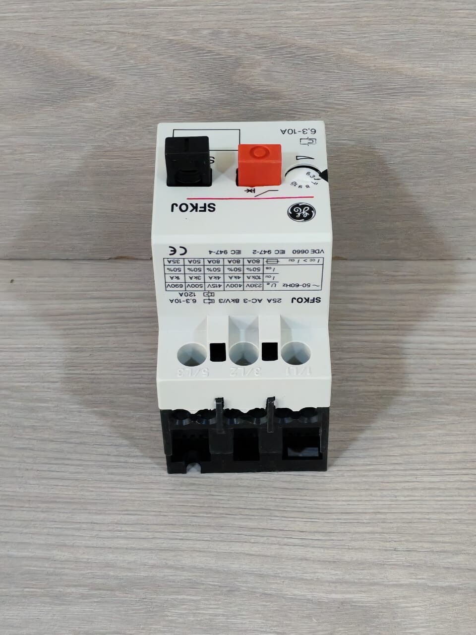 GE 120010 GE SFKOJ Manual Motor Starter 120010 4