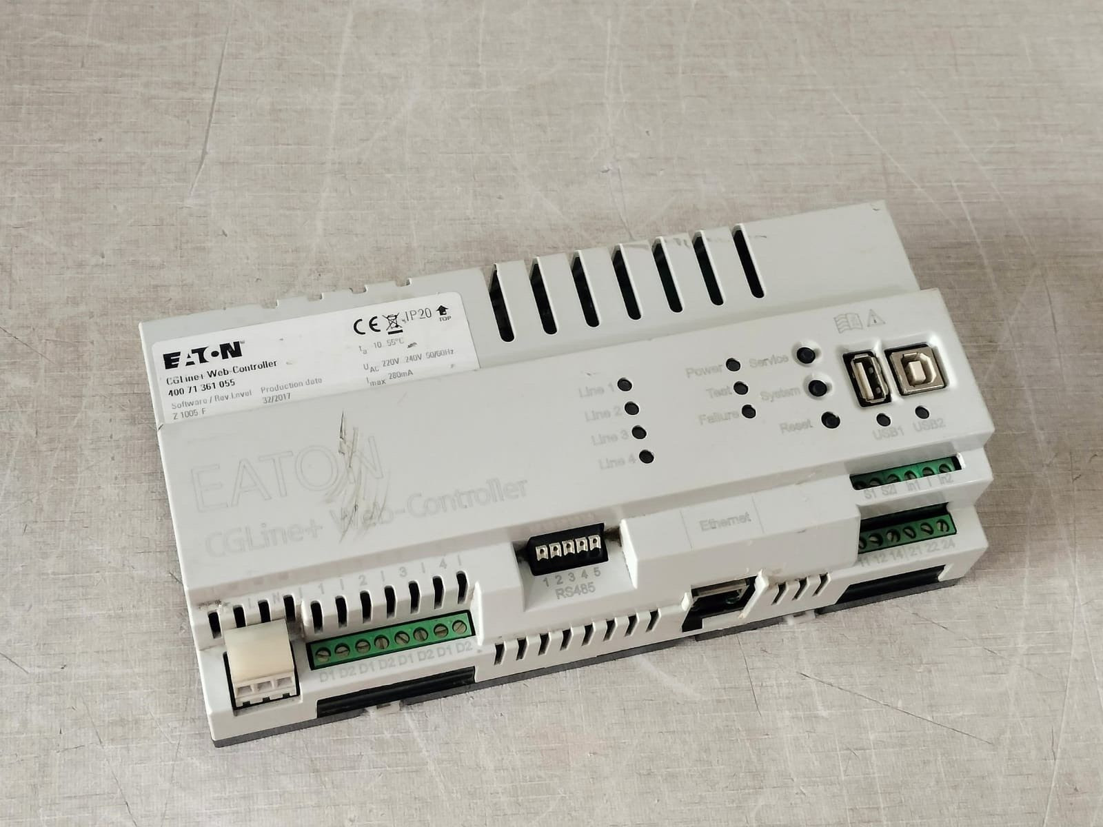 Eaton Z1005.F EATON CGLine+Web-Controller 400 71 361 050 Software Rev,Level D Z1005.F /Z1000.F 6