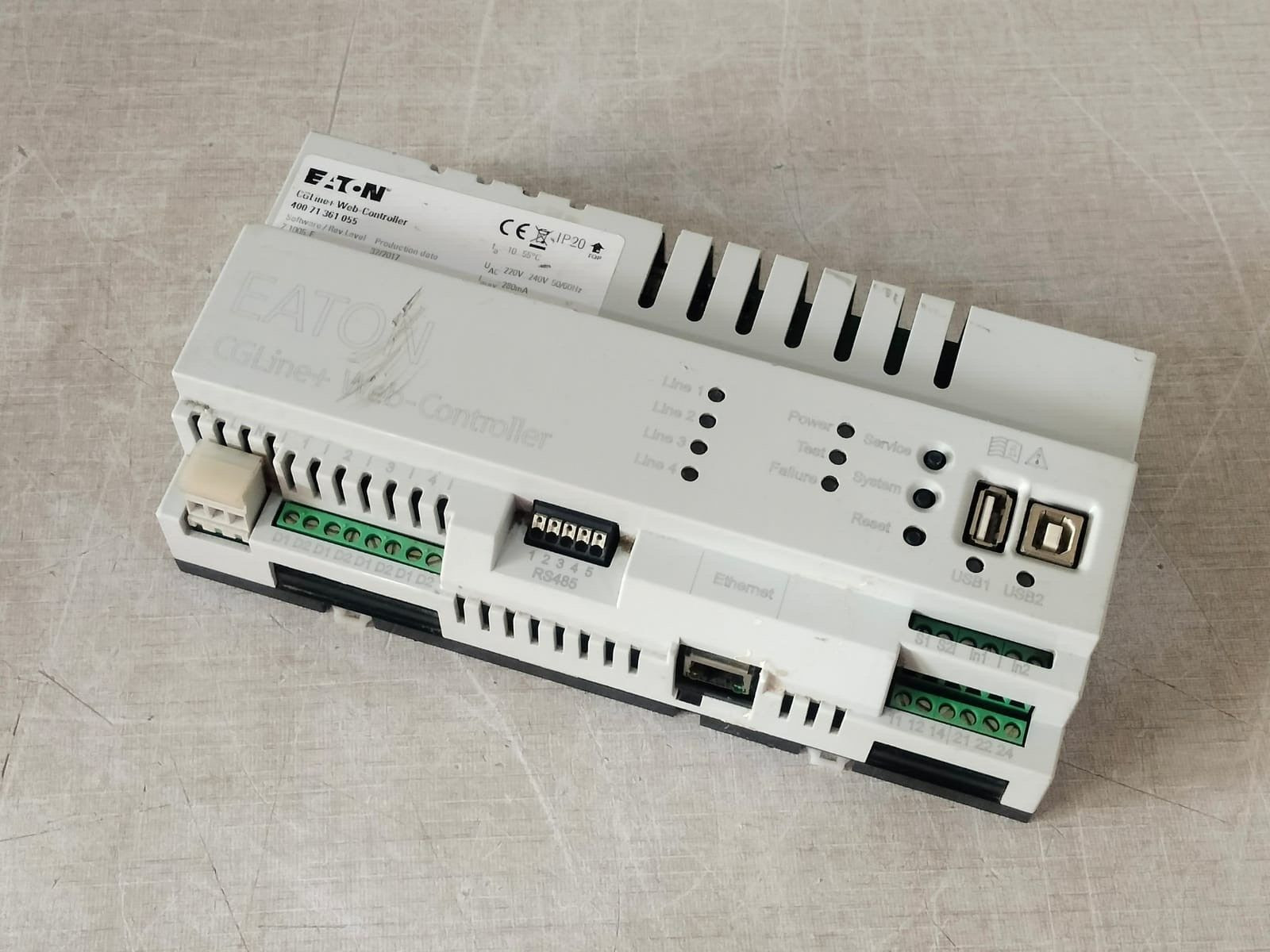 Eaton Z1005.F EATON CGLine+Web-Controller 400 71 361 050 Software Rev,Level D Z1005.F /Z1000.F 7