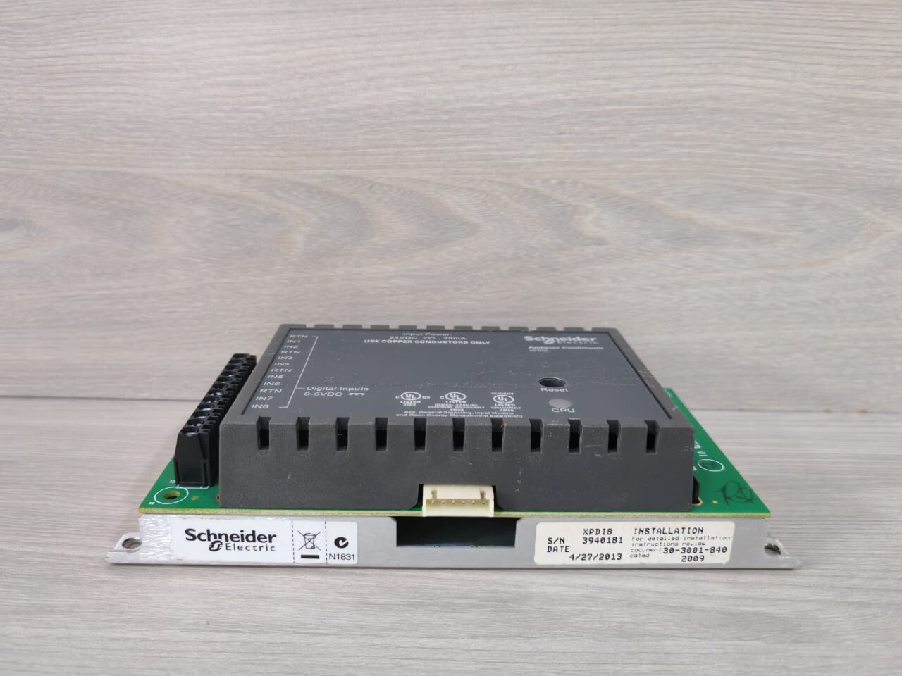 Schneider Electric XPDI8 SCHNEIDER ELECTRIC XPDI8 ANDOVER CONTINUUM EXPANSION MODULE 6