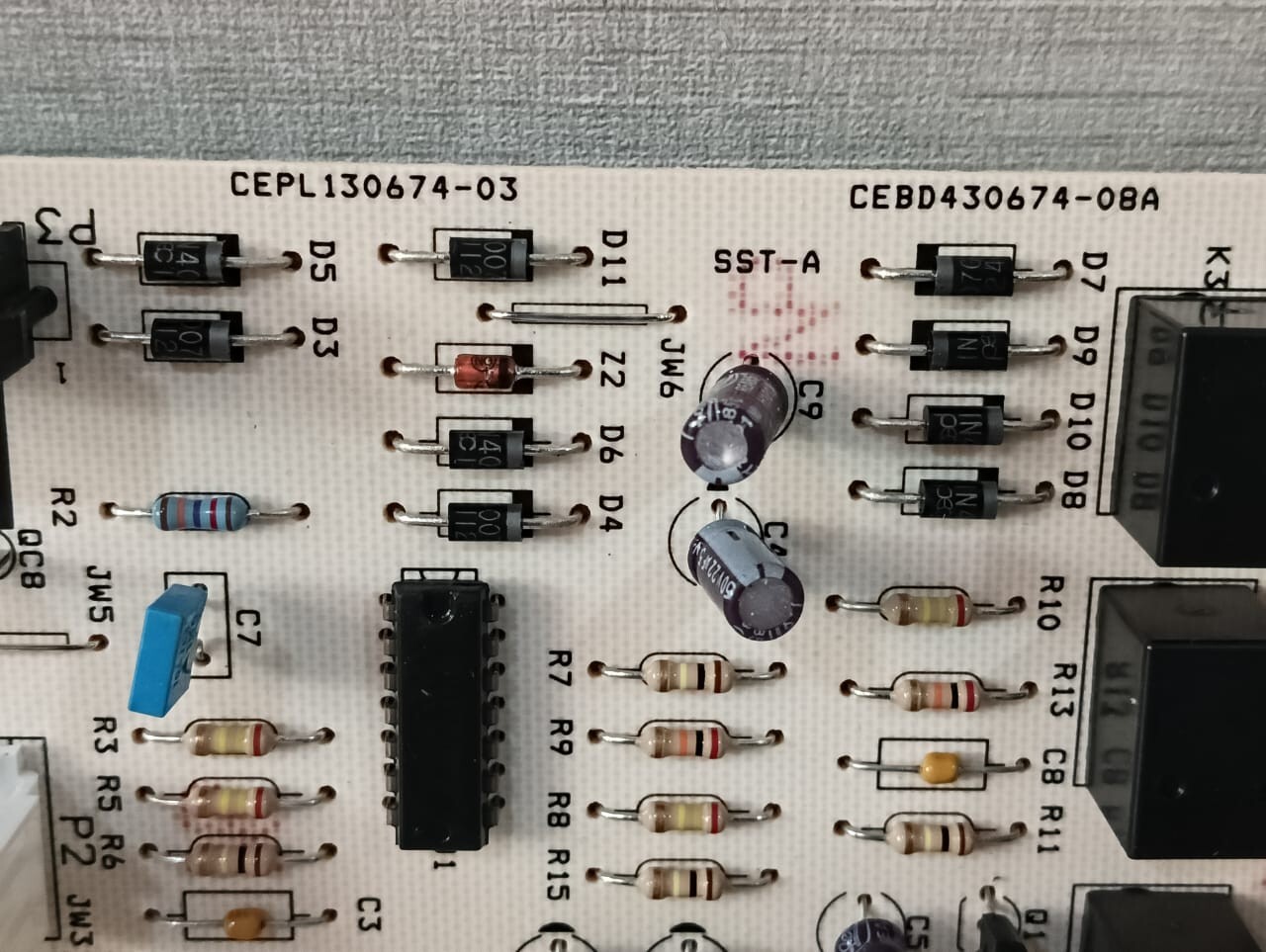 Carrier HK61EA020 HK61EA020 CARRIER CIRCUIT BOARD CEPL130674-03/CEBD430674-08A 3