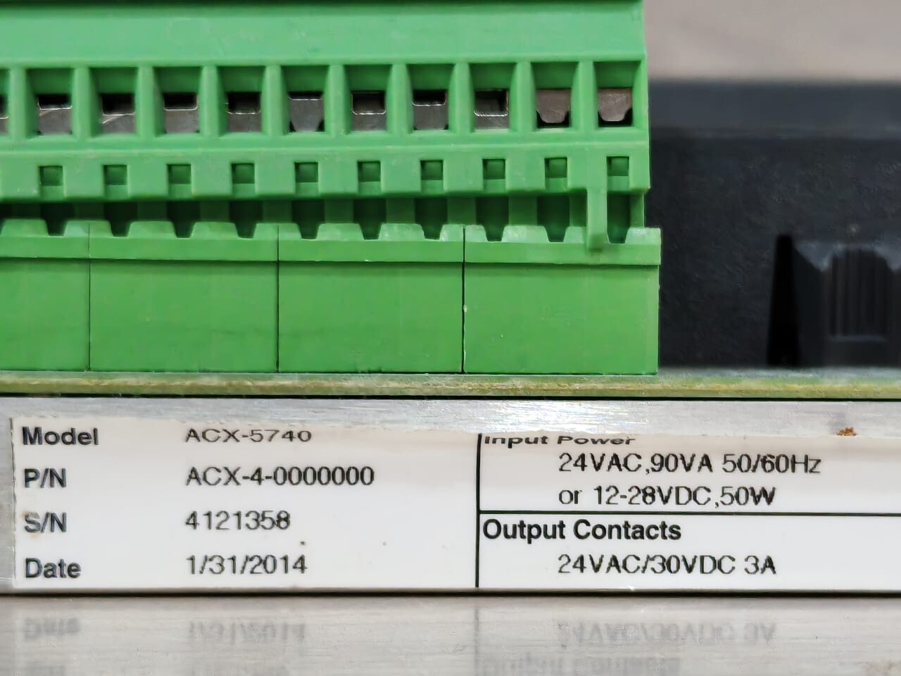 Schneider Electric ACX-5740 SCHNEIDER ELECTRIC ACX-5740 ANDOVER CONTINUUM ACX SERIES ACX-4-0000000 5