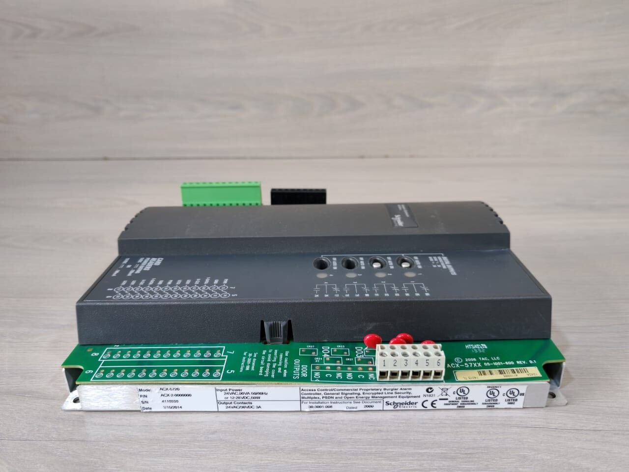 Schneider Electric ACX-5720 SCHNEIDER ELECTRIC ACX-5720 ANDOVER CONTINUUM ACX SERIES ACX-2-0000000 9