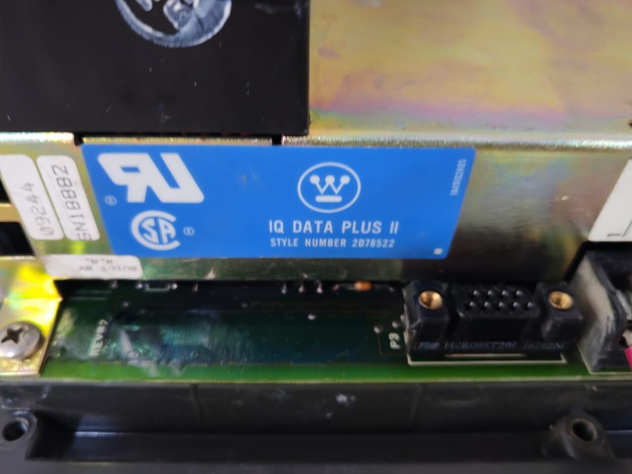 Westinghouse 2D78522 WESTINGHOUSE 2D78522 IQ DATA PLUS II 7