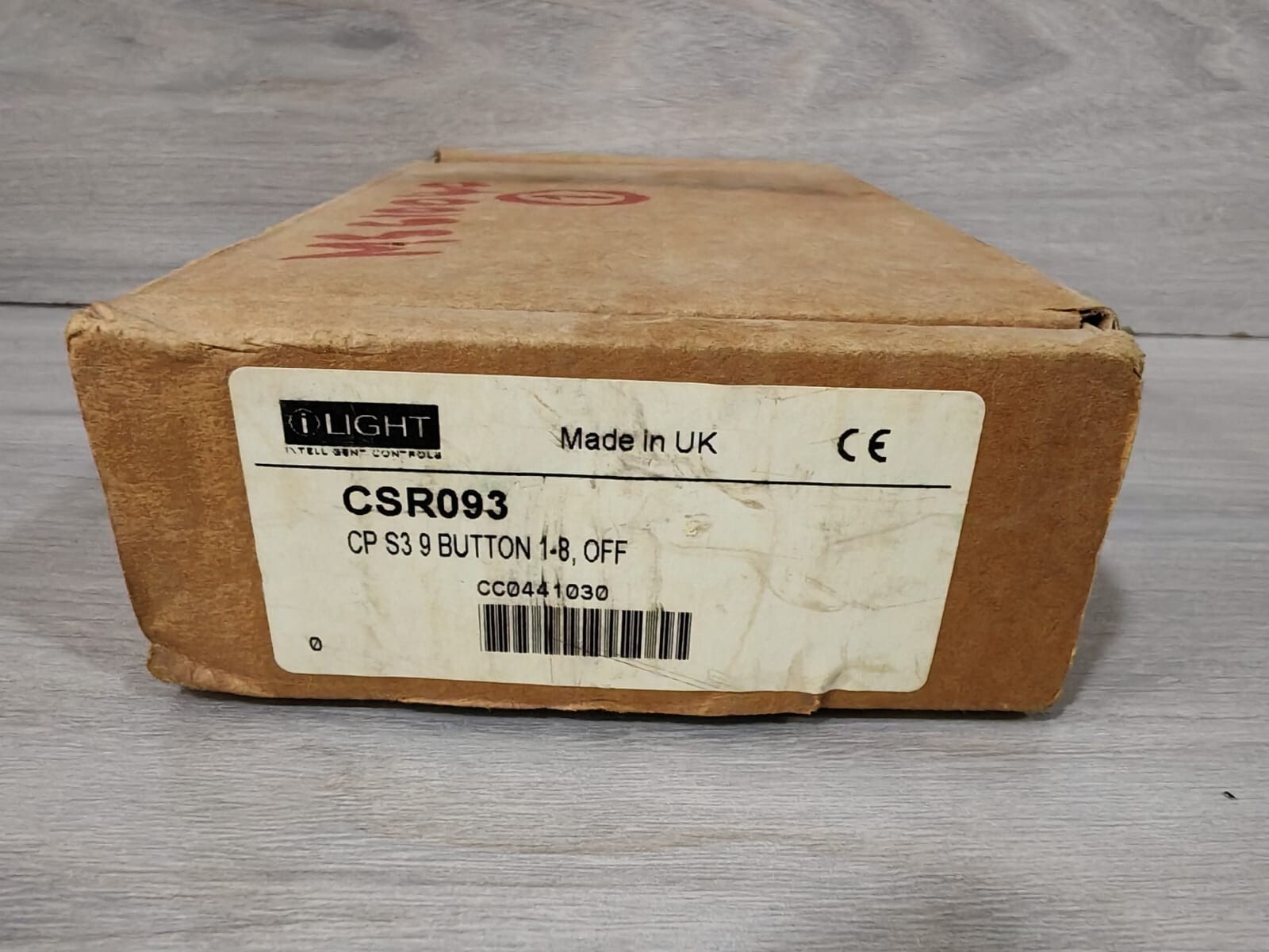 COOPER ILIGHT CSR093 COOPER ILIGHT CSR093 CP S3 9 BUTTON 1-8 OFF 7