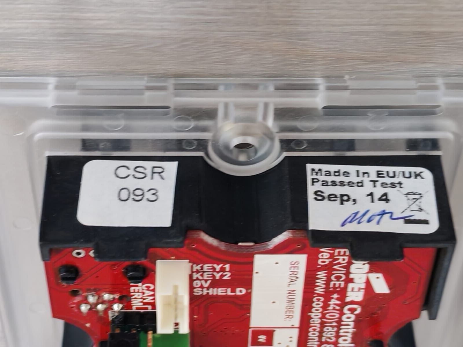 COOPER ILIGHT CSR093 COOPER ILIGHT CSR093 CP S3 9 BUTTON 1-8 OFF 9