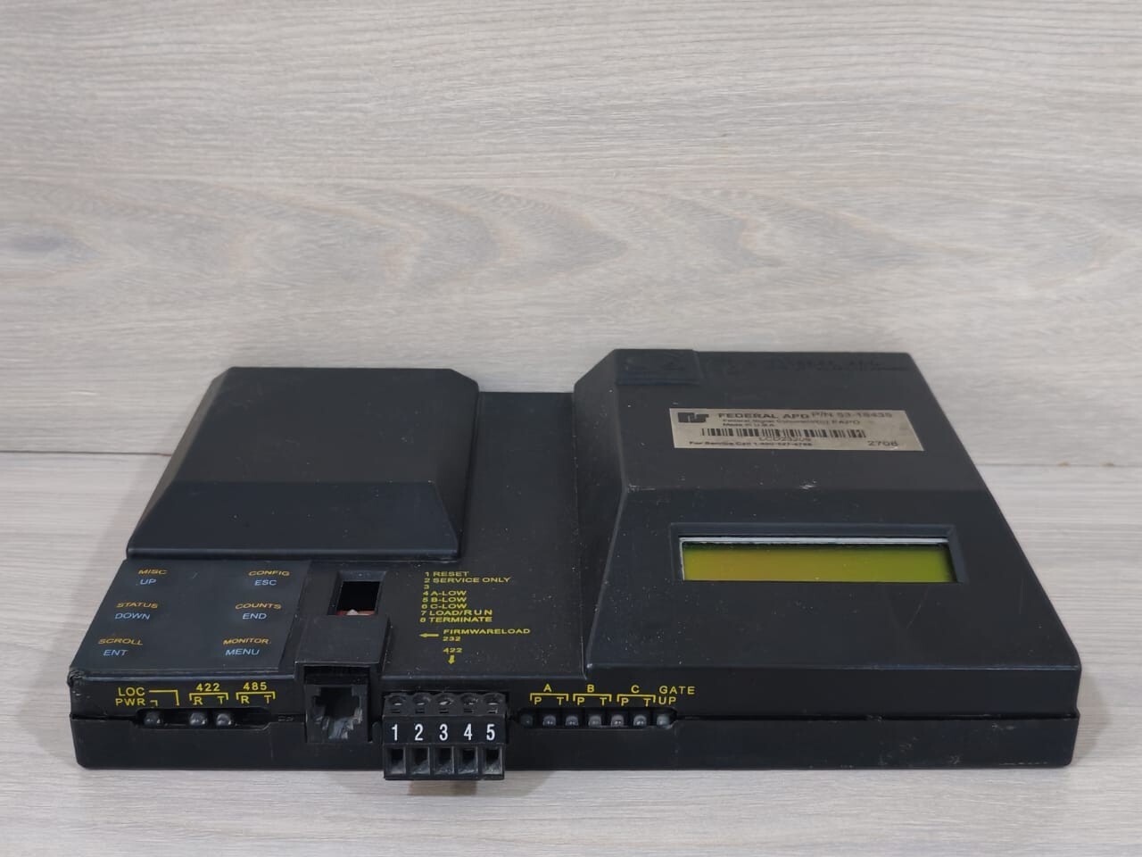 FEDERAL APD 53-18435 FEDERAL APD OMEGA LCD CONTROLLER P/N:53-18435- / 6