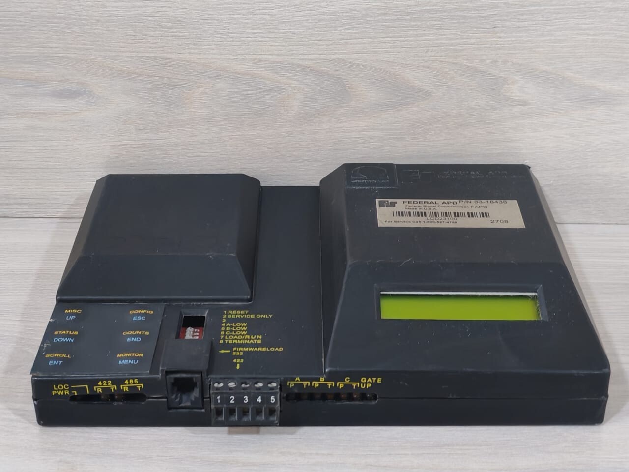 FEDERAL APD 53-18435 FEDERAL APD OMEGA LCD CONTROLLER P/N:53-18435- / 7