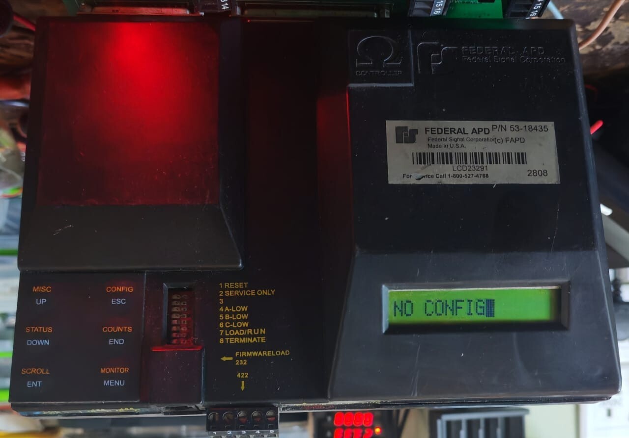 FEDERAL APD OMEGA LCD CONTROLLER P/N:53-18435- /