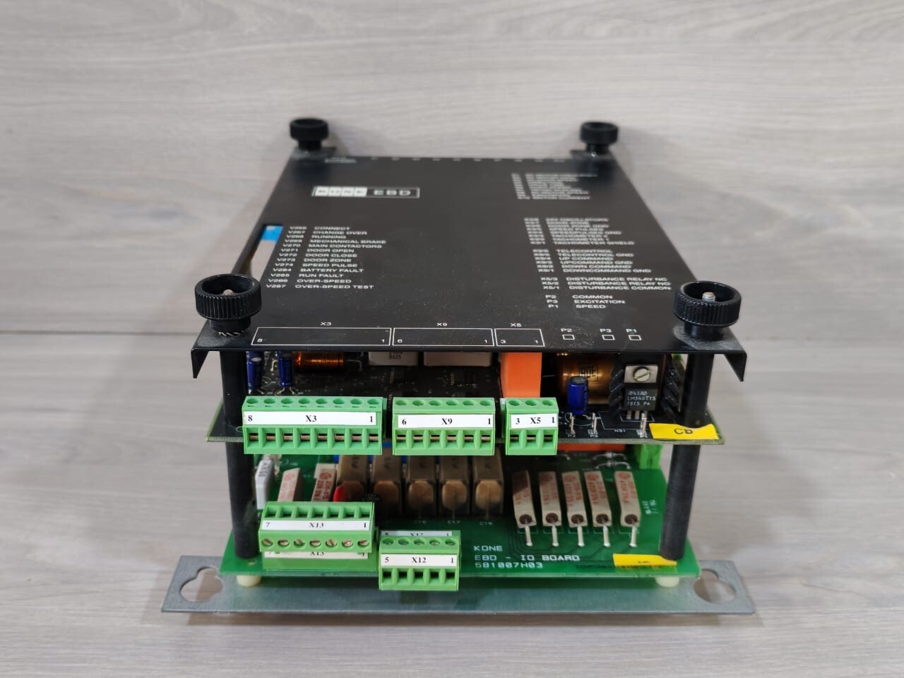 KONE 580997H02 & 581007H03 KONE ELEVATOR 580997H02 EBD CONTROL BOARD & 581007H03 EBD-IO BOARD 8