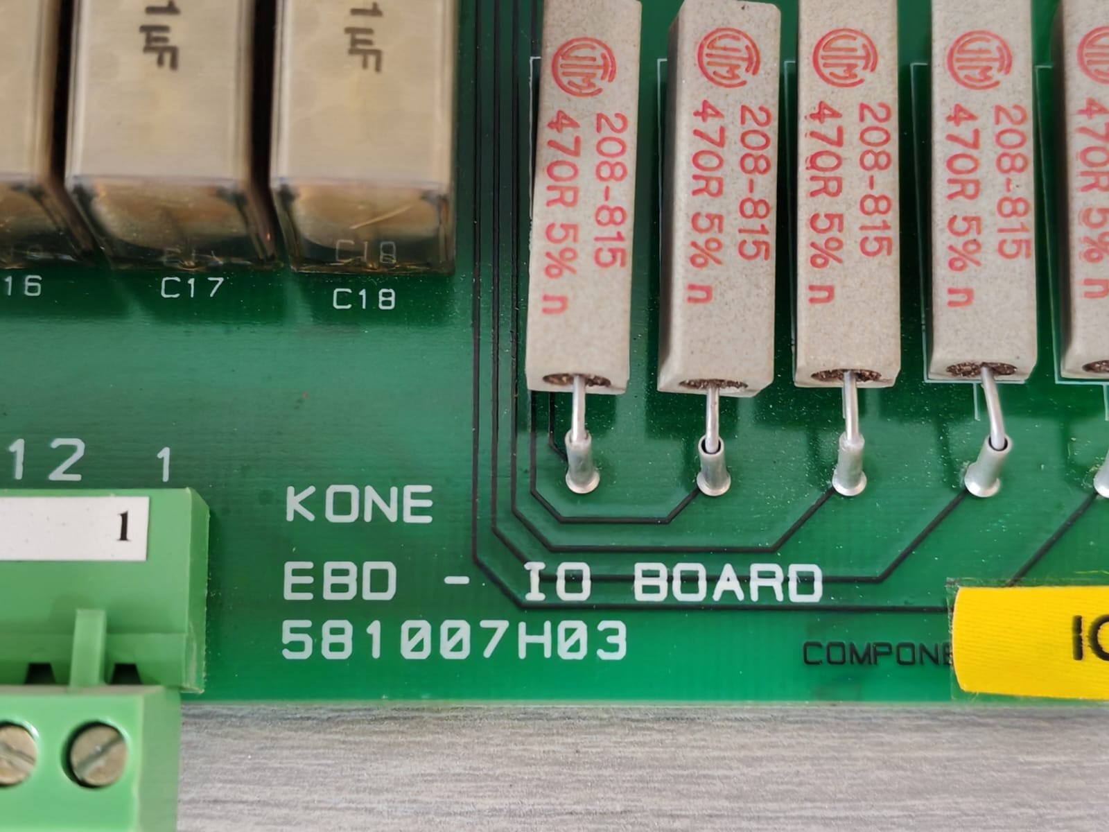 KONE 581010G01 REV 0.5/ 581007H03 KONE 581010G01 REV 0.5/ 581007H03 EBD- IO BOARD 3