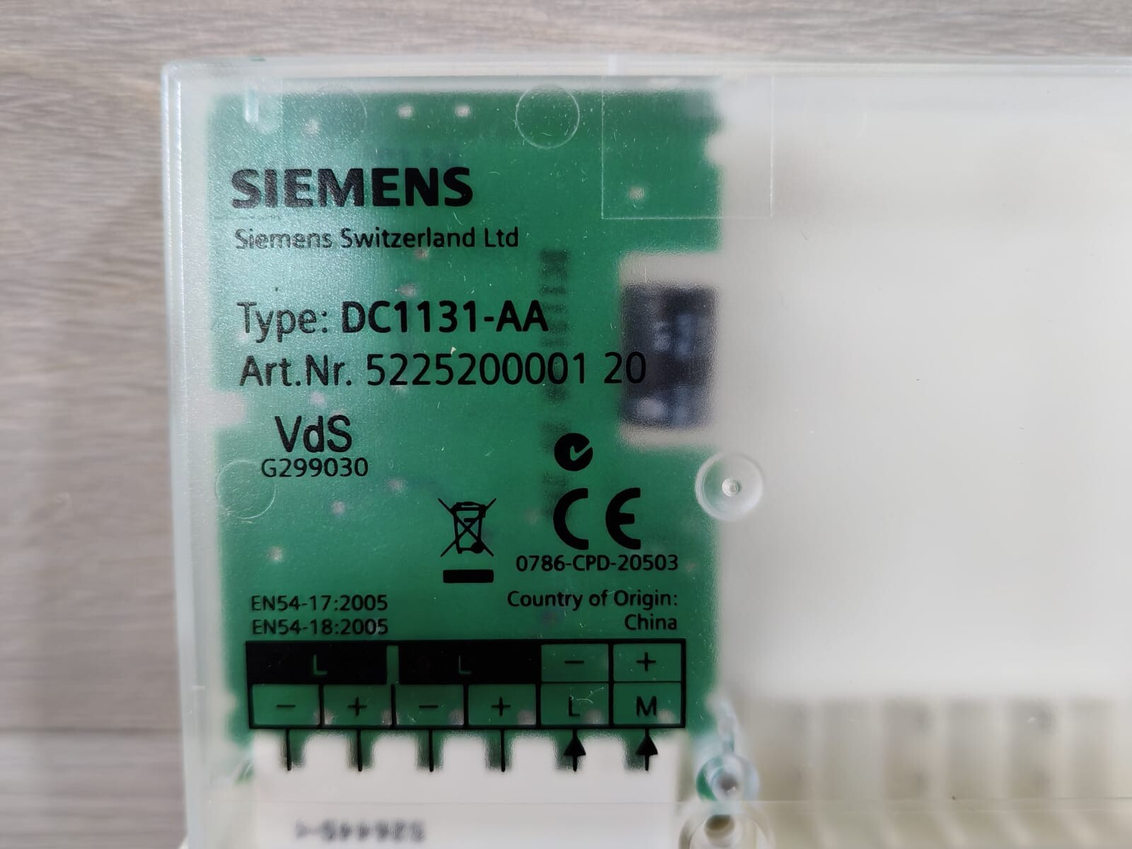 Siemens DC1131-AA SIEMENS DC1131-AA INPUT MODULE 3