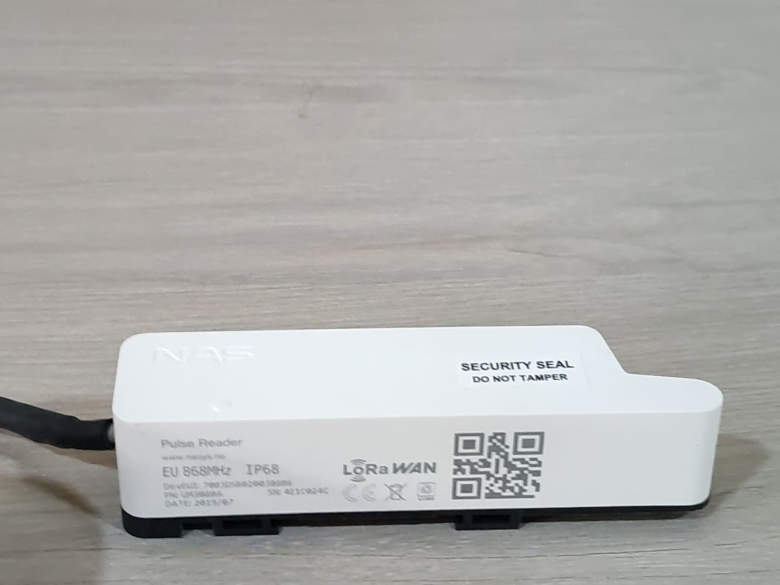 NAS UM3080A ELSTER 2925M1222 2.8 PR7 V2 COMMERCIAL WATER METER PULSE OUTPUT W/ NAS UM3080A 3