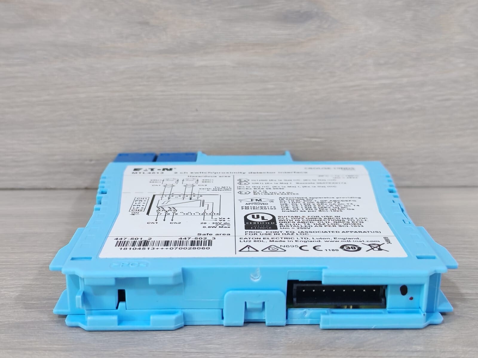 Eaton MTL4513 EATON MTL4513 2-CH SWITCH/PROXIMITY DETECTOR INTERFACE 7