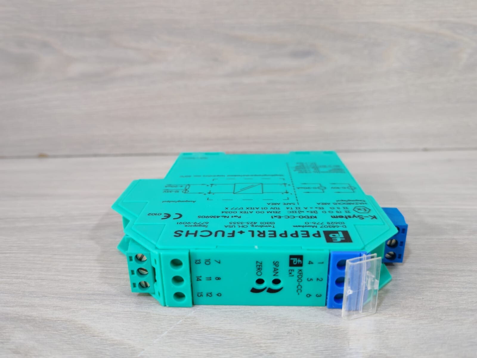 PEPPERL+FUCHS 43690S PEPPERL+FUCHS KFD0-CC-EX1 CURRENT/VOLTAGE CONVERTER 43690S 5