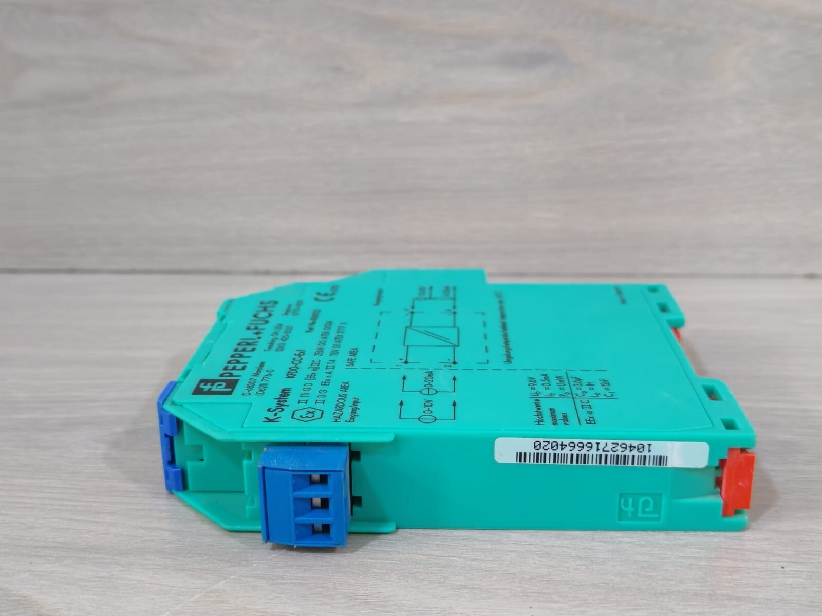 Pepperl 43690S PEPPERL+FUCHS KFD0-CC-EX1 CURRENT/VOLTAGE CONVERTER 43690S- WITH DENTS 6