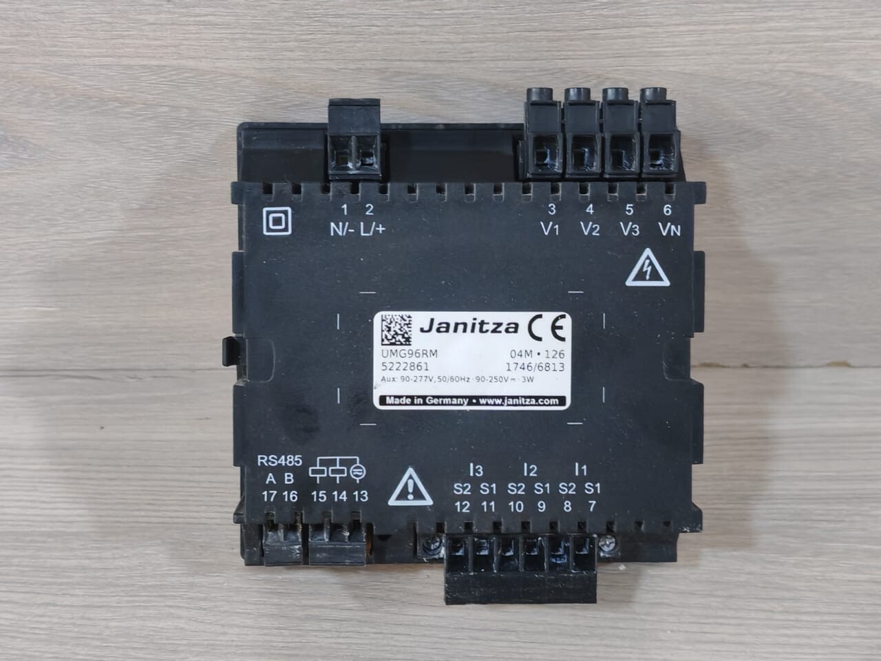 JANITZA UMG-96 JANITZA UMG 96 RM POWER ANALYSER 5