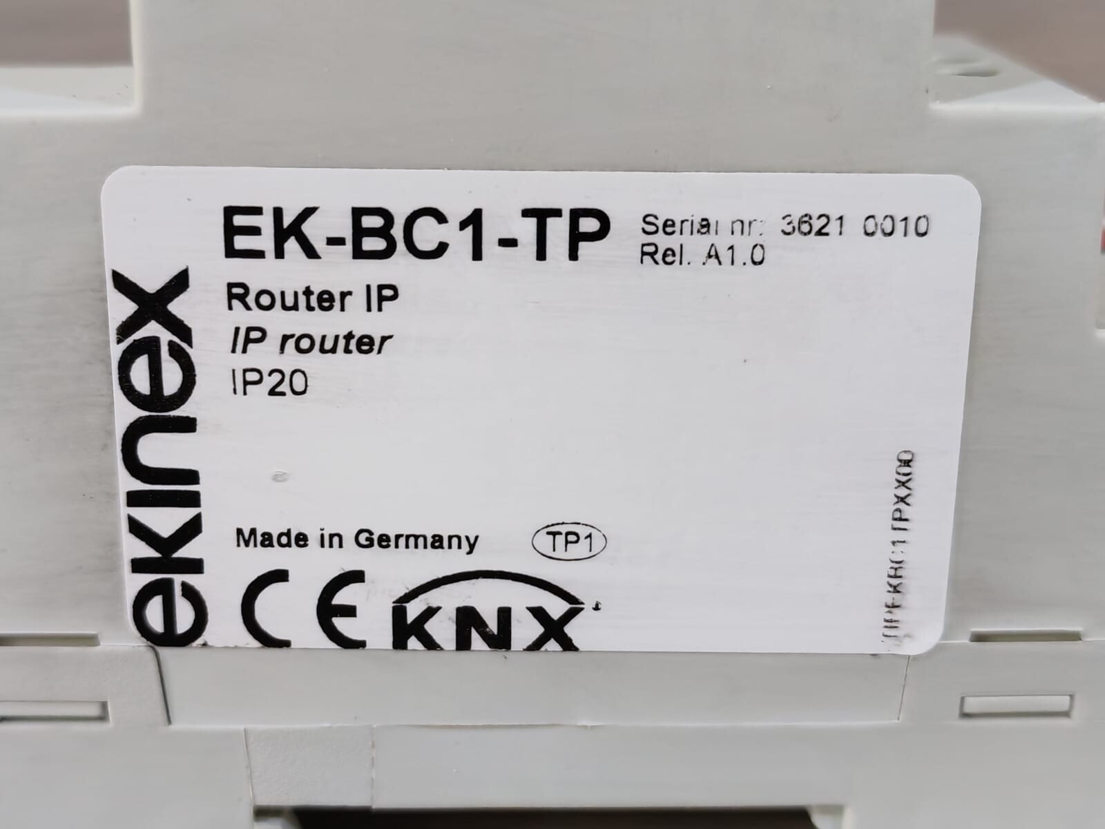 EKINEX EK-BC1-TP EKINEX EK-BC1-TP KNX IP ROUTER 3