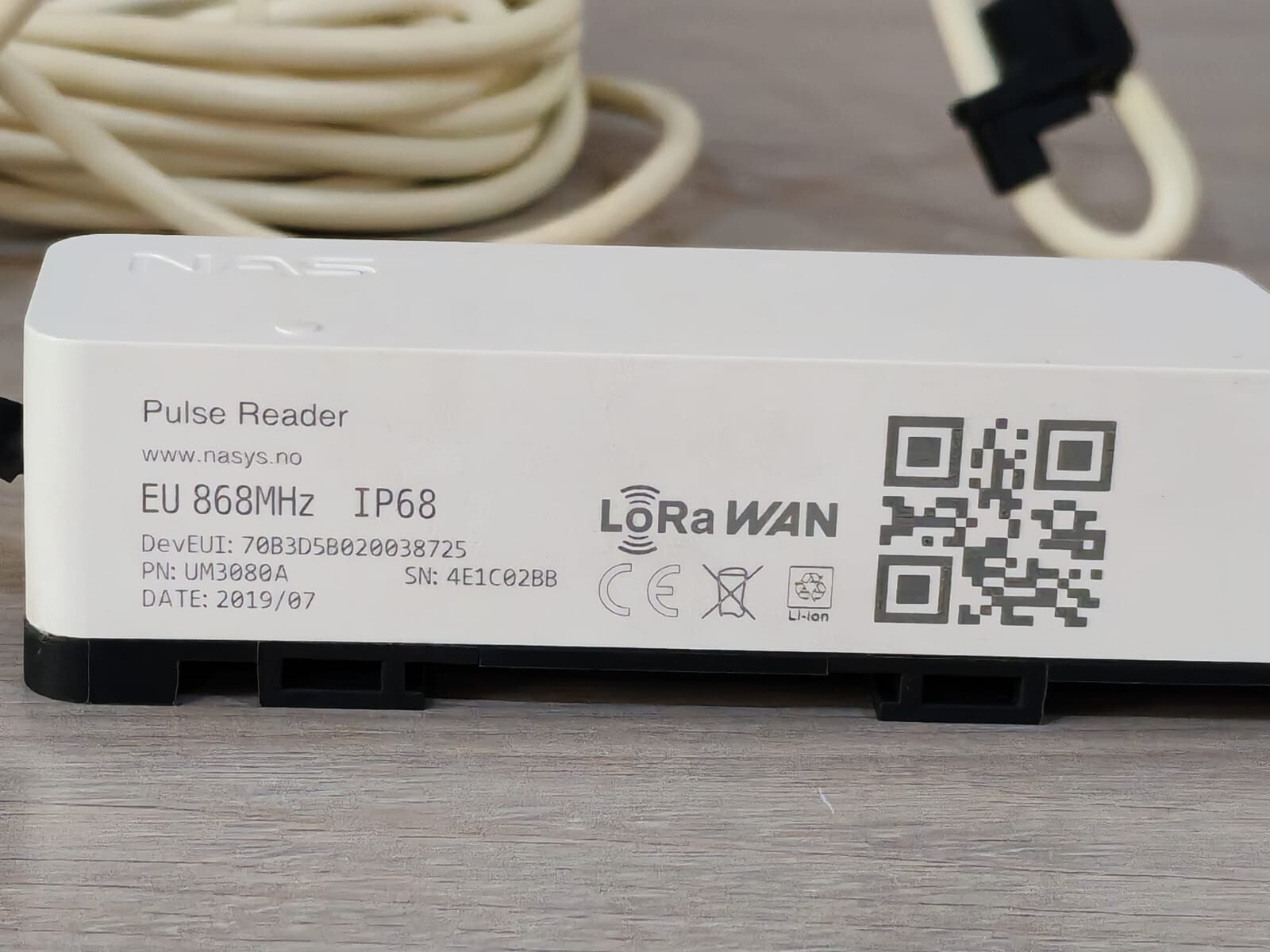 NAS UM3080A NAS Pulse Reader EU 868MHz LoRaWAN P/n: UM3080A 2