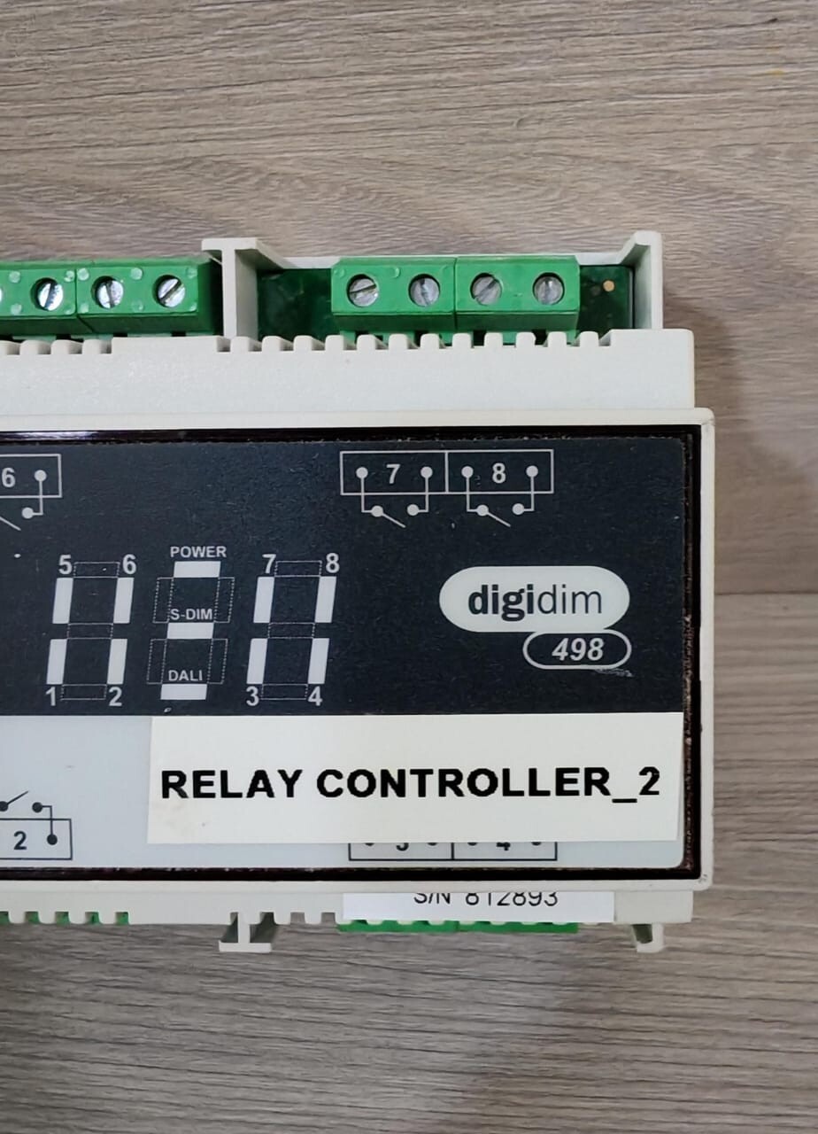 HELVAR HELVAR 498 HELVAR 498 S/W V1.60 REV.6 128A RMS 85-264VAC DIGIDIM RELAY UNIT 3