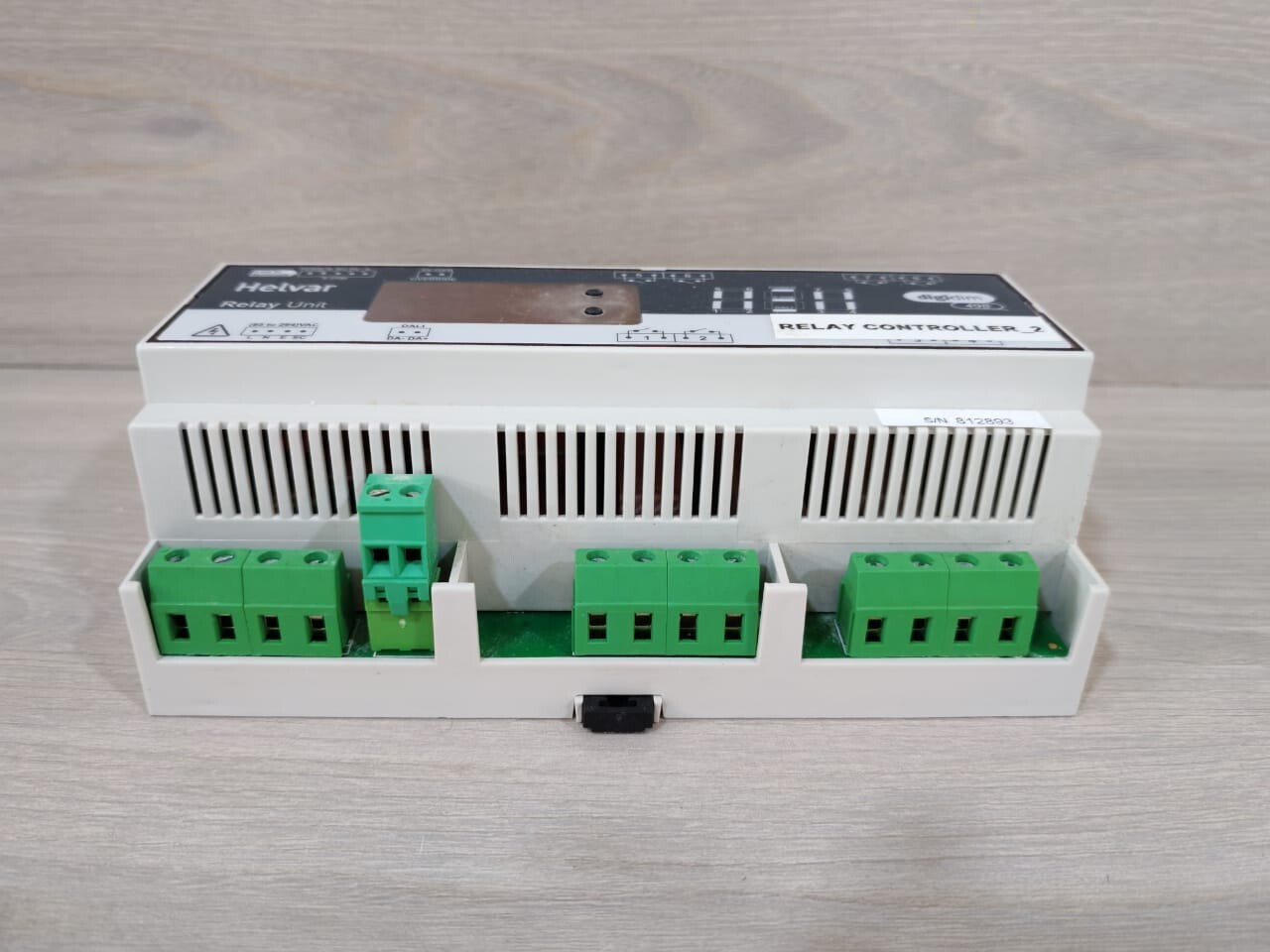 HELVAR HELVAR 498 HELVAR 498 S/W V1.60 REV.6 128A RMS 85-264VAC DIGIDIM RELAY UNIT 7