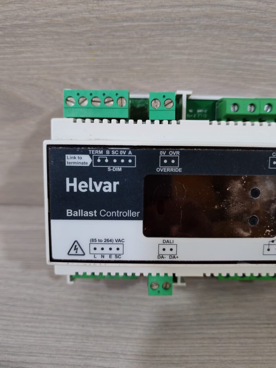 HELVAR HELVAR 474 HELVAR DIGIDIM 474 BALLAST CONTROLLER S/W V1.60 REV 7 85-264VAC 2
