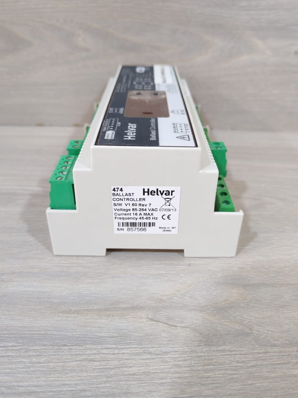 HELVAR HELVAR 474 HELVAR DIGIDIM 474 BALLAST CONTROLLER S/W V1.60 REV 7 85-264VAC 9