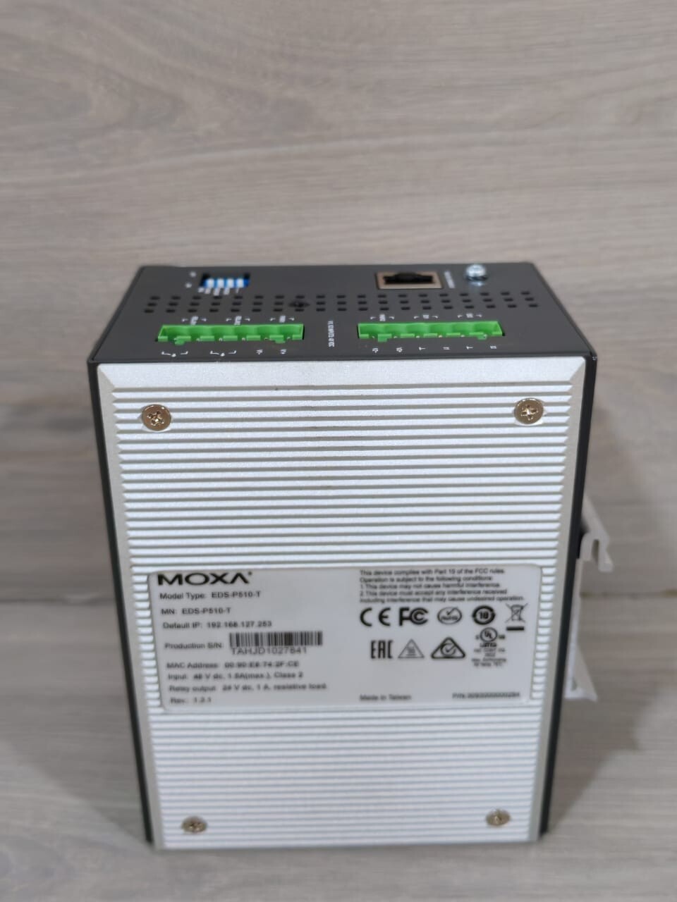 Moxa 3093000000294 MOXA EDS-P510-T MANAGED ETHERNET SWITCH 3093000000294 5