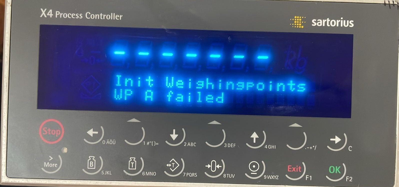Sartorius PR 5510/20 PR 5510/20 Sartorius X4 Process Controller 2