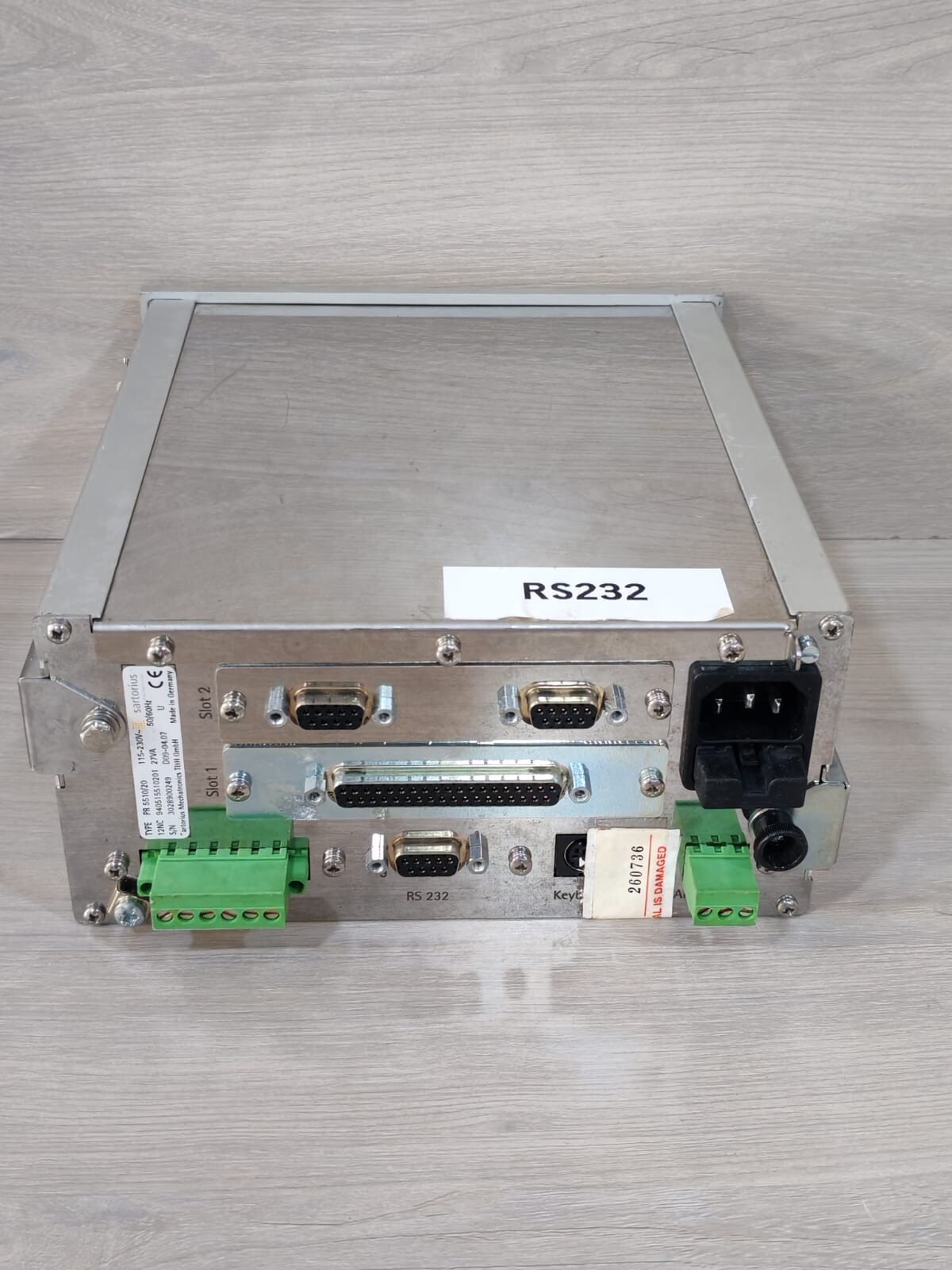 Sartorius PR 5510/20 PR 5510/20 Sartorius X4 Process Controller 9