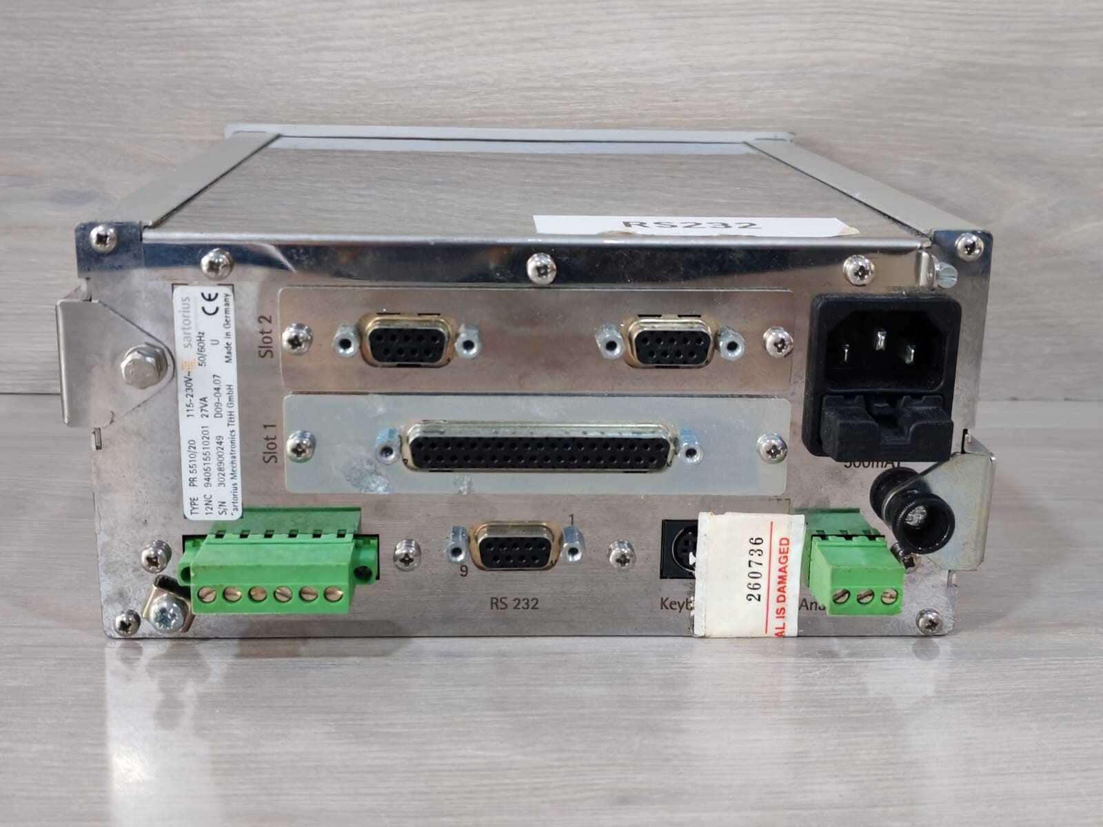 Sartorius PR 5510/20 PR 5510/20 Sartorius X4 Process Controller 10