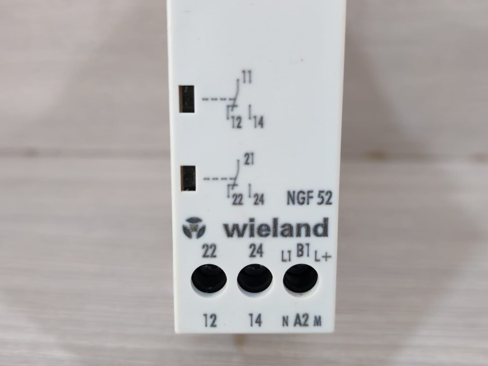 Wieland NGF52 WIELAND/SCHLEICHER NGF 52 SAFETY RELAY R2.173.0030.0 2