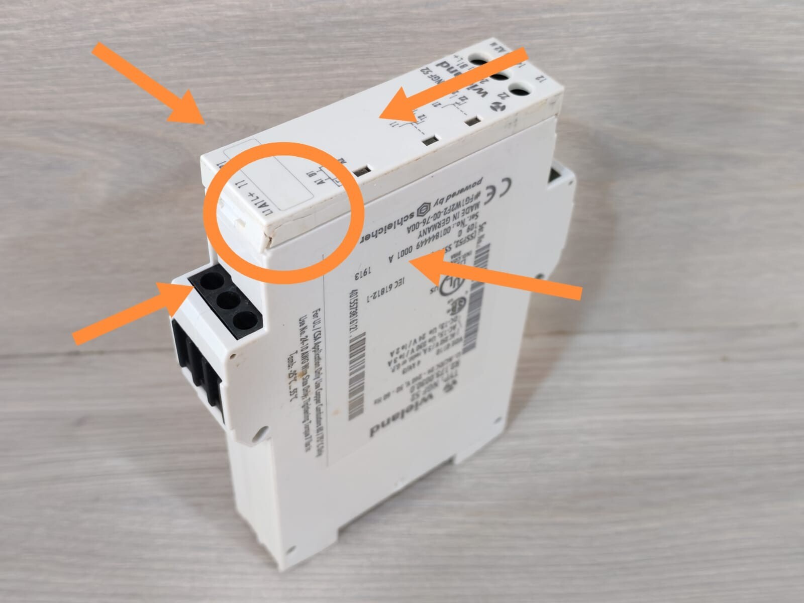 Wieland NGF52 WIELAND/SCHLEICHER NGF 52 SAFETY RELAY R2.173.0030.0 10