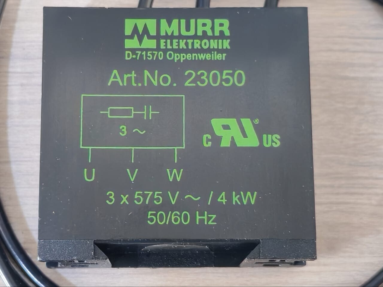 MURR ELEKTRONIK MURR MURR ELEKTRONIK 23050 MOTOR SUPPRESSOR 4