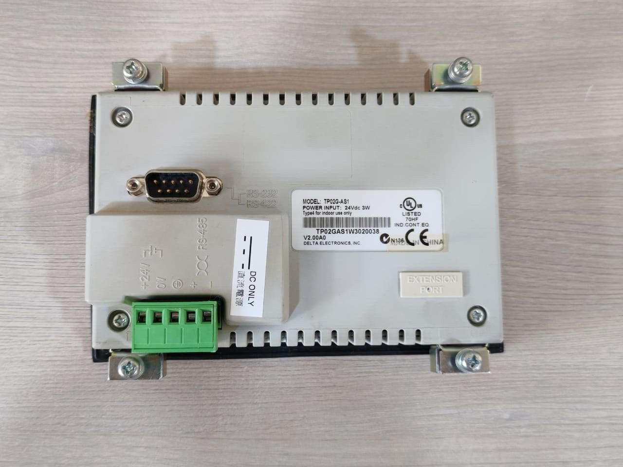 Delta TP02G-AS1 TP02G-AS1 DELTA TP02 Terminal Panel 8