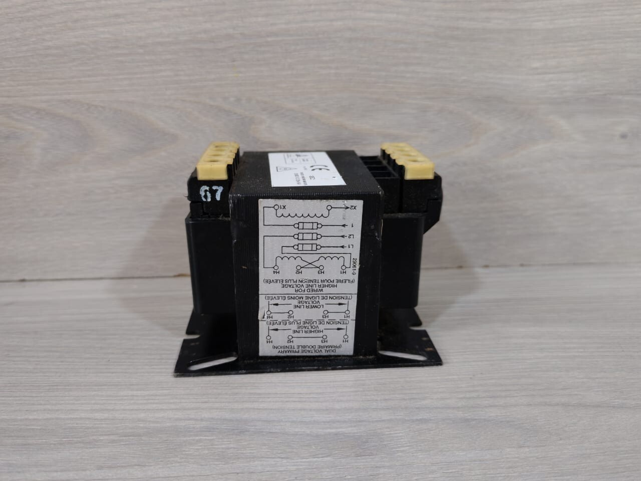 Allen-Bradley 1497-A-BASX-0-N Allen Bradley Industrial Control Transformer 1497-A-BASX-0-N 4