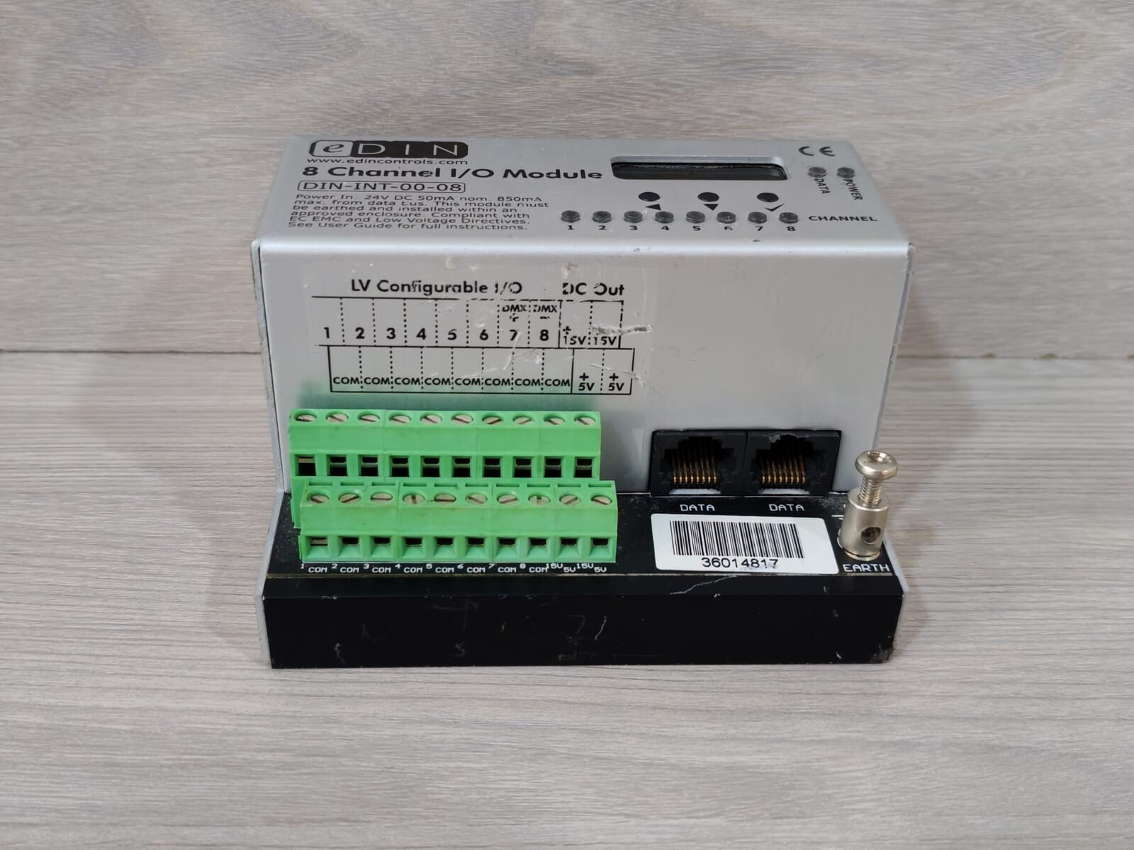 eDIN DIN-INT-00-08 8-Channel Input/Output Module 3