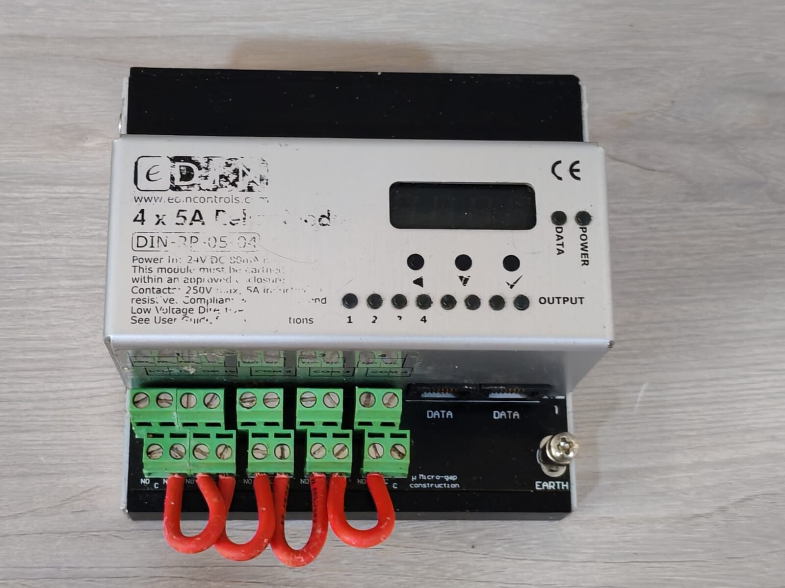 eDIN DIN-RP-05-04 eDIN DIN-RP-05-04 | 4 x 5A Relay Module 3