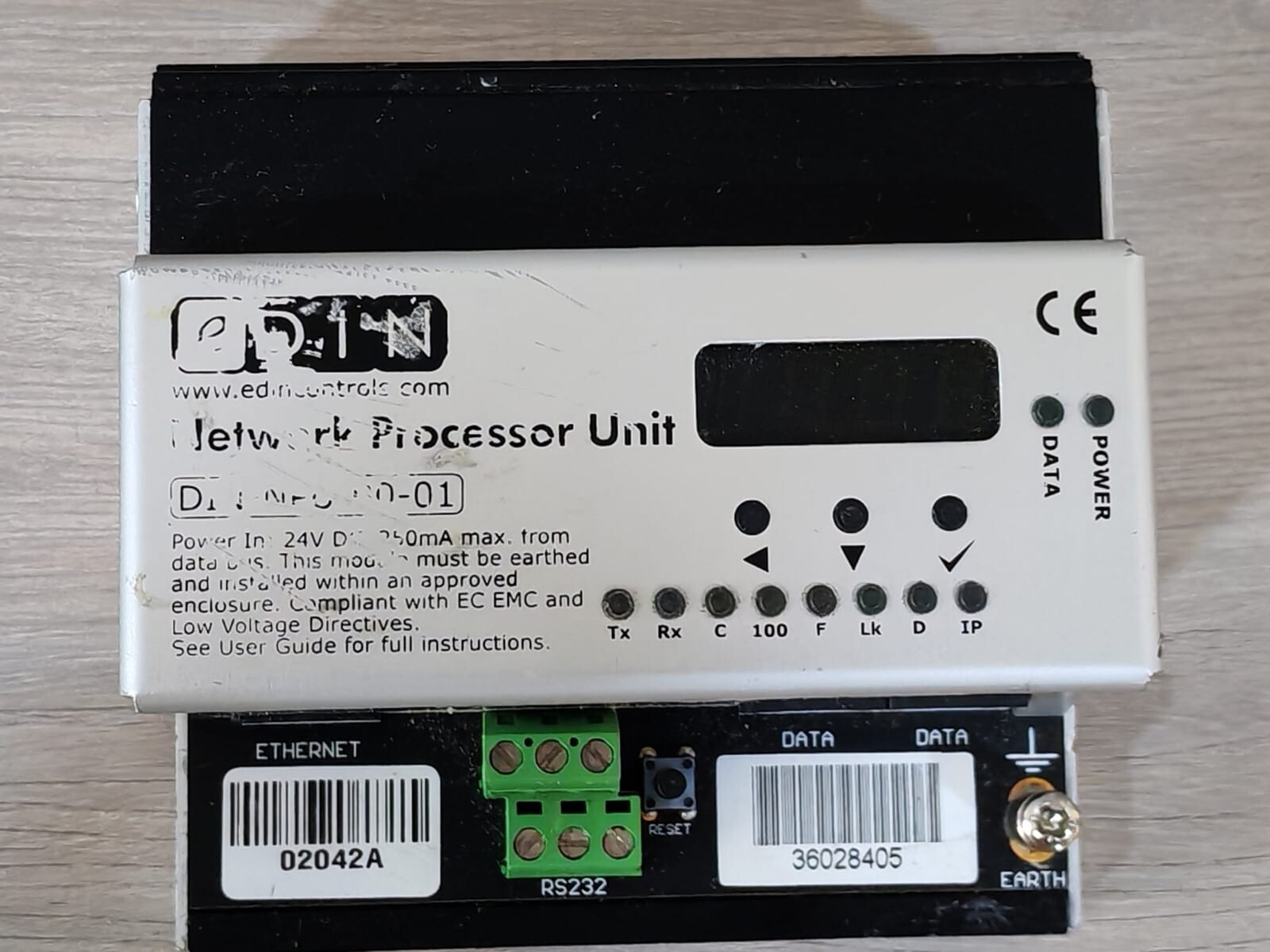 eDIN DIN-NPU-00-01 eDIN DIN-NPU-00-01 NETWORK PROCESSOR UNIT 3