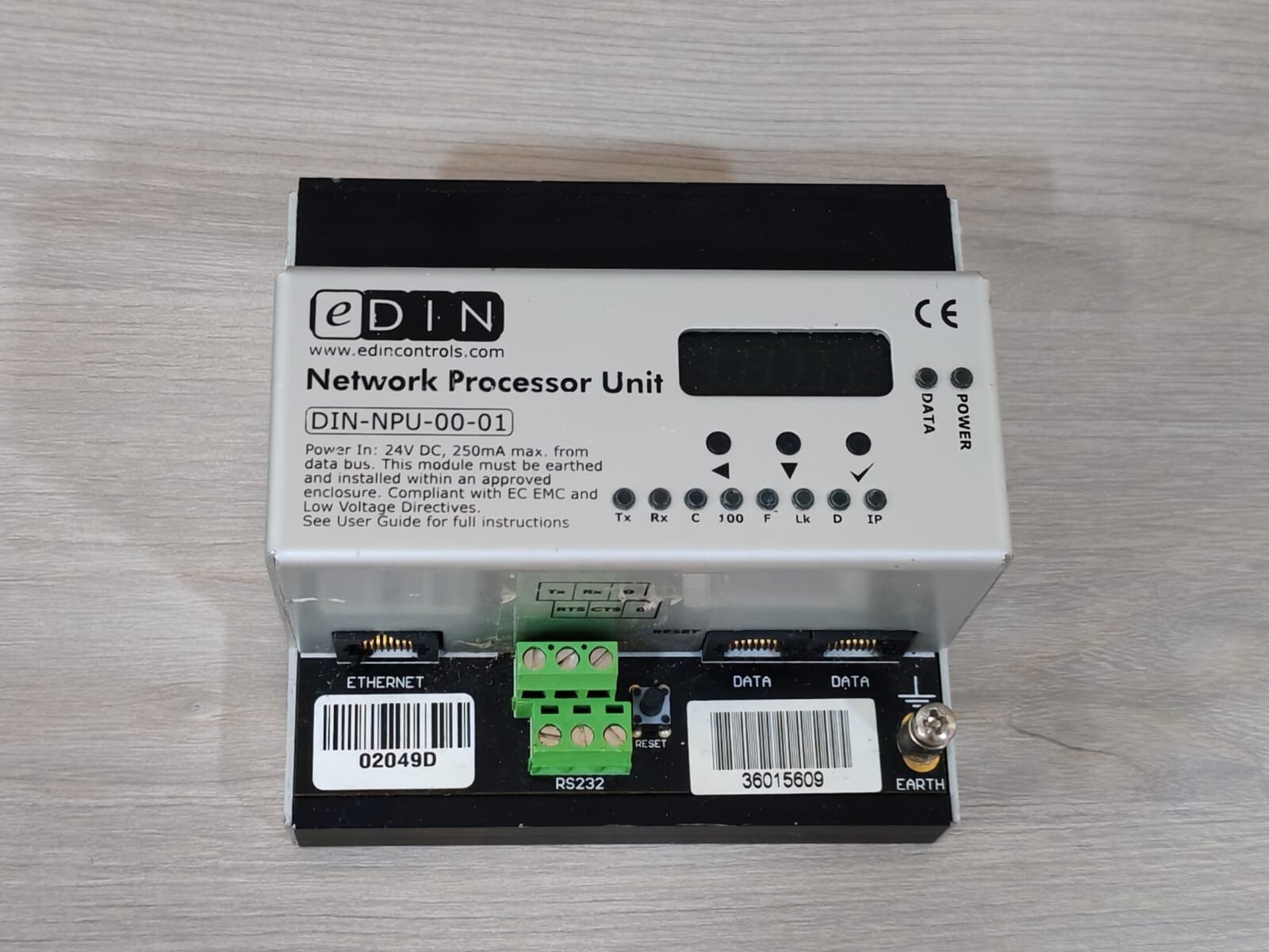 eDIN DIN-NPU-00-01 NETWORK PROCESSOR UNIT