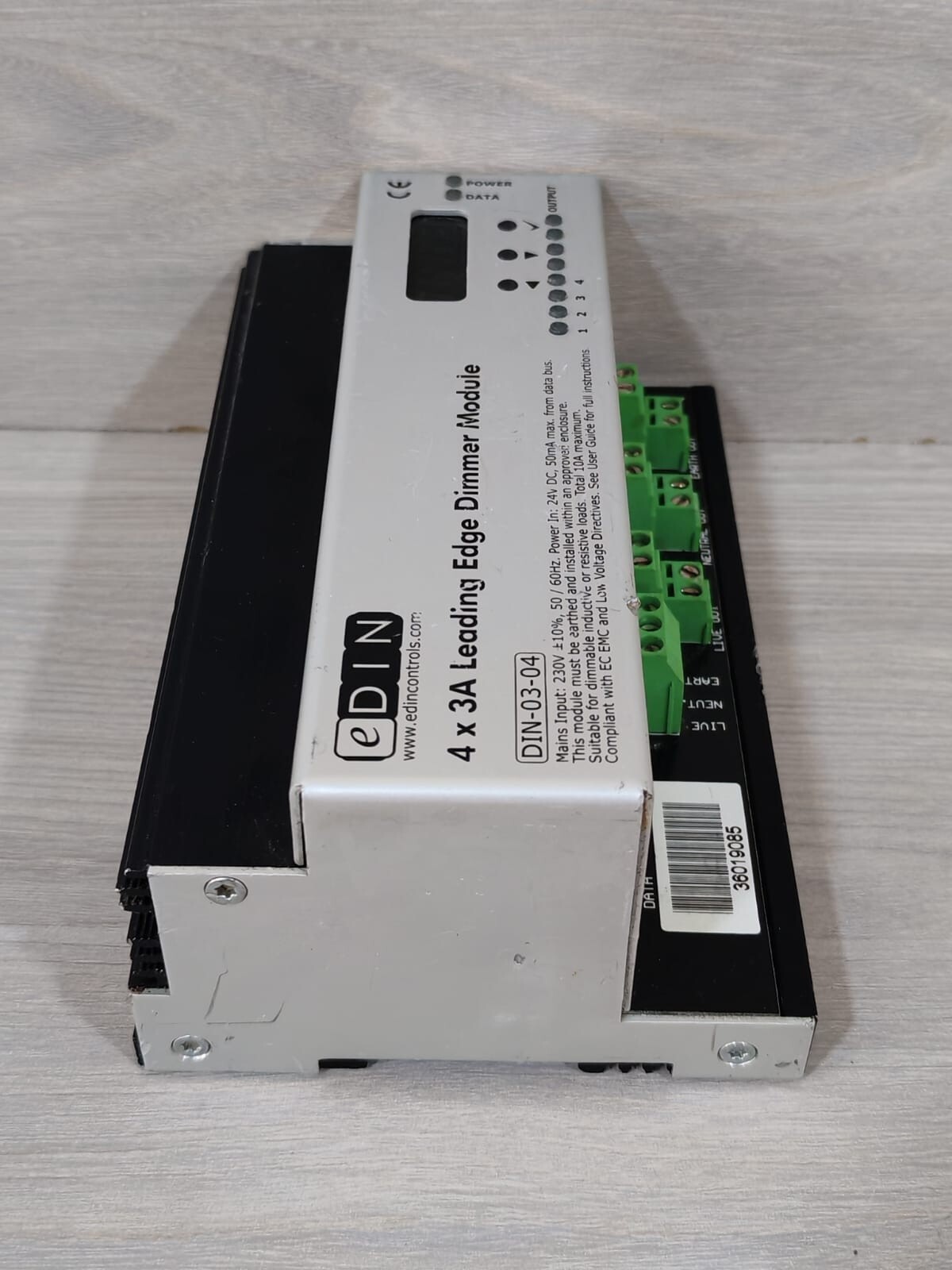 eDIN DIN-03-04 | 4 X 3A LEADING EDGE DIMMER MODULE 10
