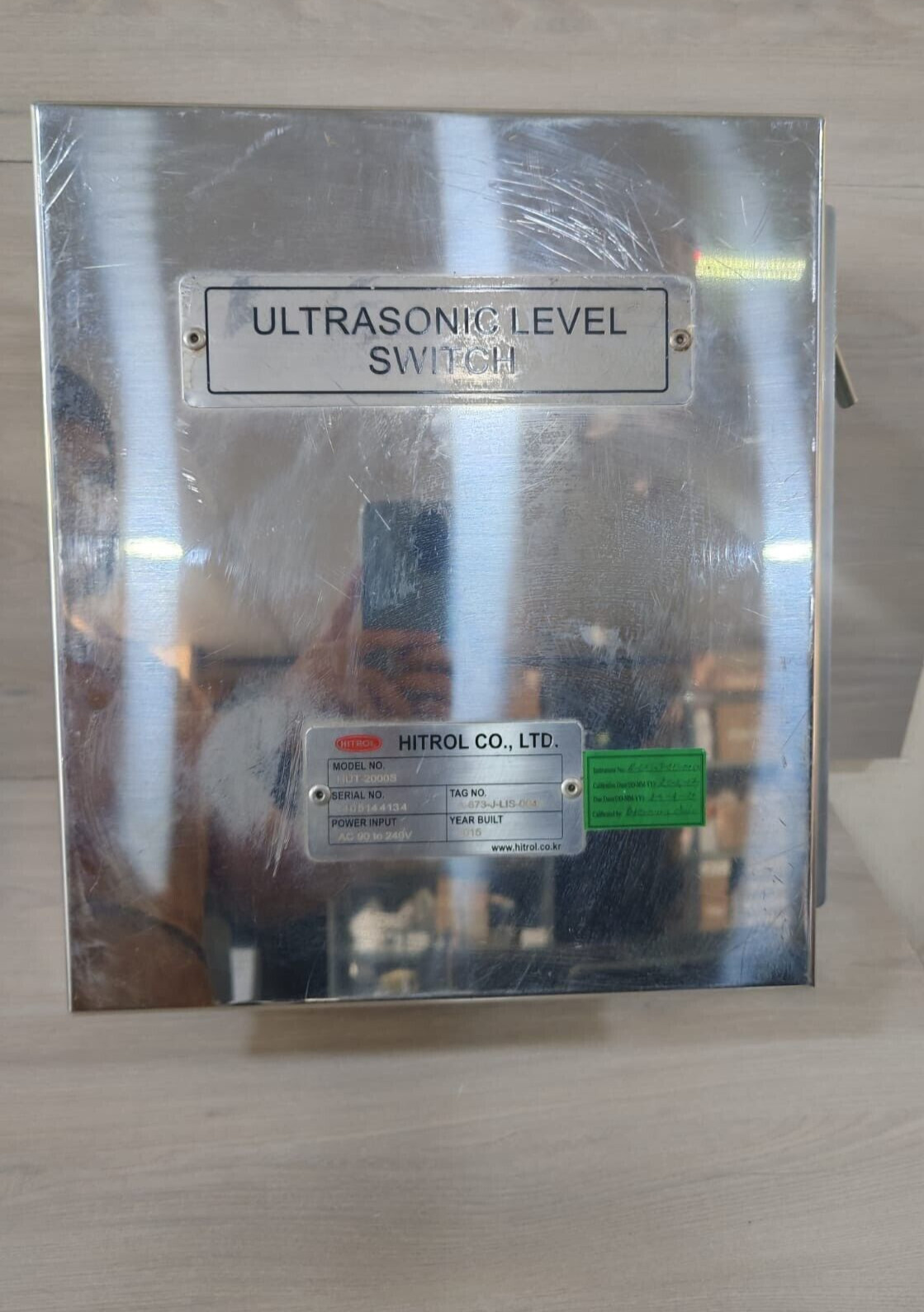 HITROL HUT-2000S HITROL ULTRASONIC LEVEL SWITCH HUT-2000S AC 90 TO 240V 8