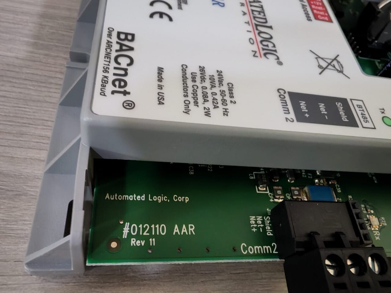 BACnet AUTOMATED Automated Logic AAR BACnet ARCnet 4