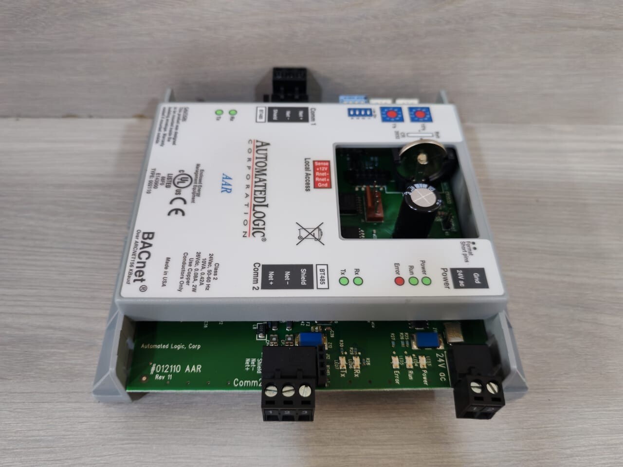 BACnet AUTOMATED Automated Logic AAR BACnet ARCnet 6